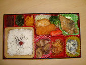 弁当：折りメニュー